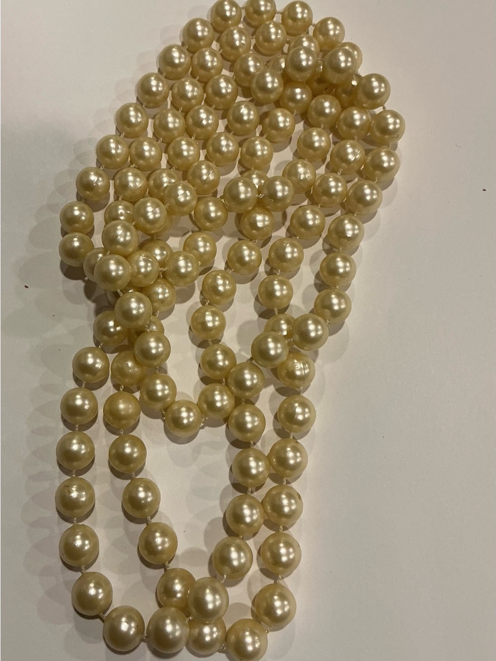 Classic Ivory Pearl Necklace - Elegant Women’s Jewelry